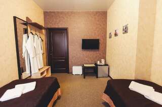 Гостиница Шале на Комсомольском Новосибирск Двухместный номер с 2 отдельными кроватями-3